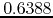 $0.6388$