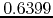 $0.6399$