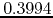 $0.3994$