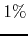 $1\%$
