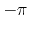 $-\pi$
