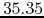 $35.35$