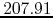 $207.91$
