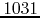 $1031$