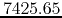 $7425.65$