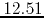 $12.51$