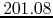 $201.08$