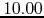 $10.00$