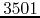$3501$