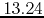 $13.24$