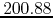 $200.88$
