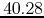 $40.28$