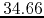 $34.66$