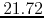 $21.72$