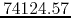 $74124.57$