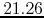 $21.26$