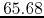 $65.68$