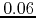 $0.06$