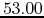 $53.00$