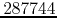 $287744$