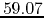 $59.07$