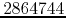 $2864744$