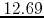 $12.69$