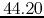 $44.20$