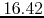 $16.42$