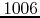 $1006$