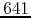 $641$