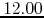 $12.00$