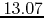 $13.07$