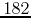 $182$