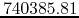 $740385.81$