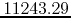 $11243.29$