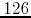 $126$