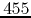 $455$