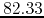 $82.33$