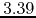 $3.39$