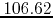 $106.62$