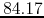 $84.17$