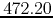 $472.20$