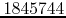 $1845744$