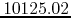 $10125.02$