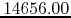 $14656.00$