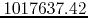 $1017637.42$