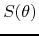 $S(\theta)$
