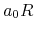$a_{0}R$