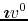 $\mbox{\boldmath$\imath$}v^{0}$